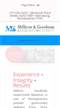 Mobile Screenshot of millirongoodman.com